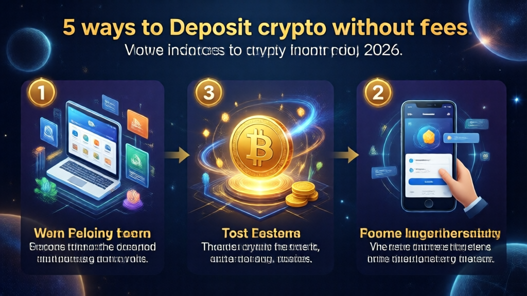 Stop Wasting Money: The 2026 Guide to Deposit Crypto with Zero Fees